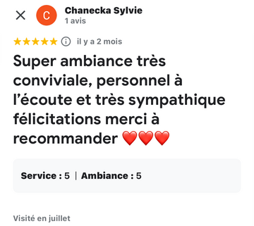 Merci !